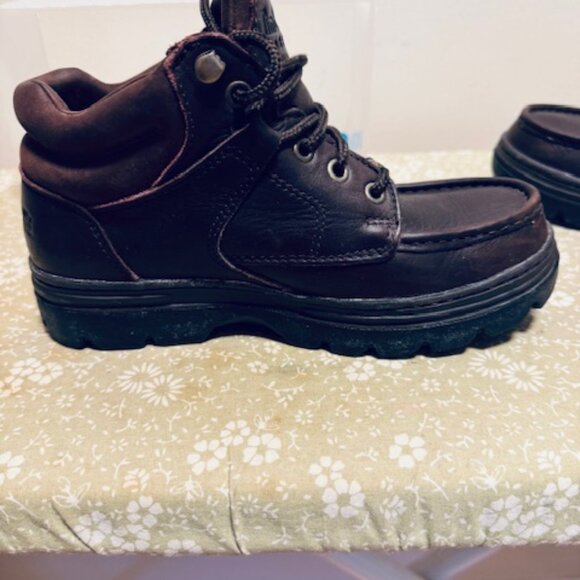 Timberland Women's 6 Chukka Ankle Boots Gore-Tex Waterproof Brown Leather - Picture 9 of 10